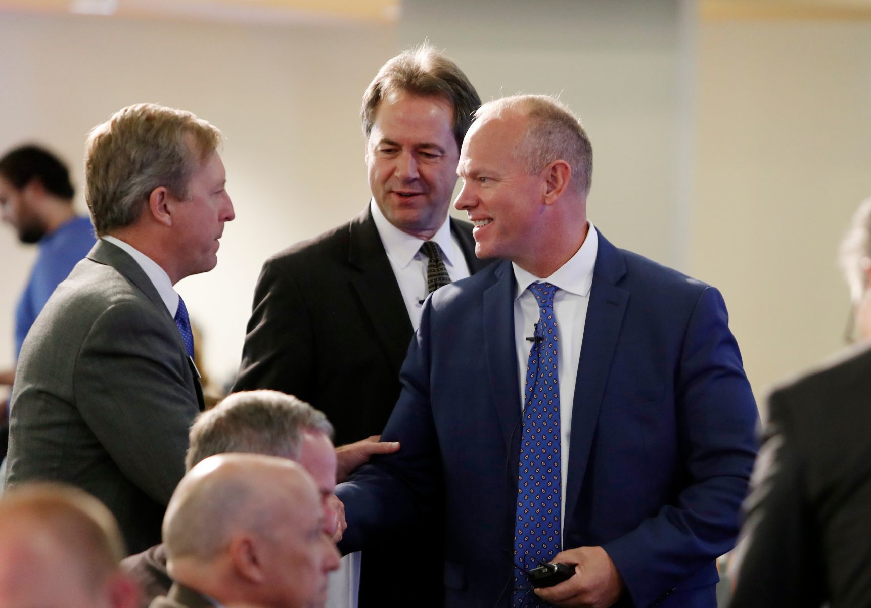 Montana Governor Steve Bullock and Wyoming Governor Matt Mead